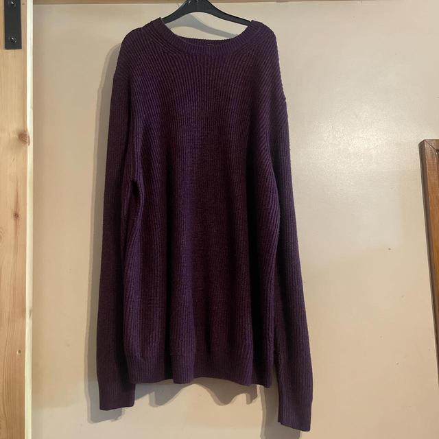 F&F Men's Jumper - Purple - XL on Productcaster.