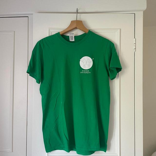 Women's T-shirt - Green/White - S on Productcaster.