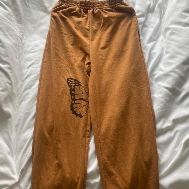 SHEIN Women's Sweatpants - Brown/Tan - UK 6 on Productcaster.