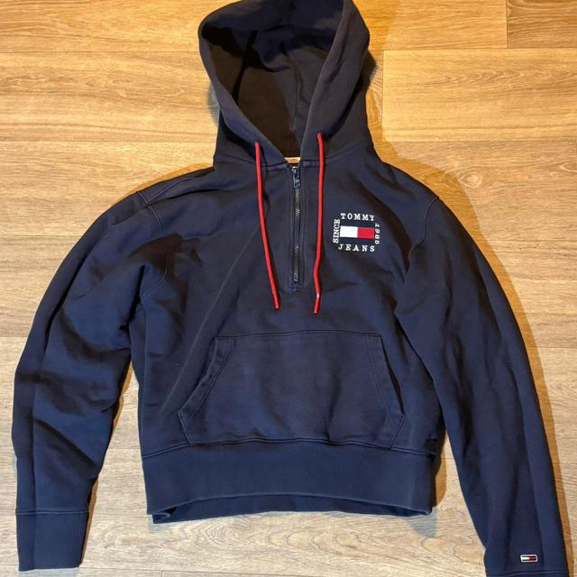 Tommy Hilfiger Men's Hoodie - Navy - S on Productcaster.