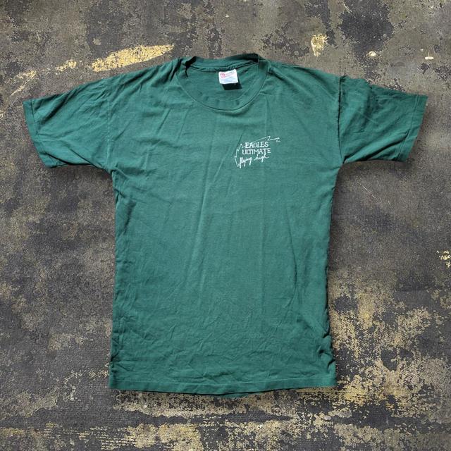 Vintage Men's T-shirt - Green - L on Productcaster.