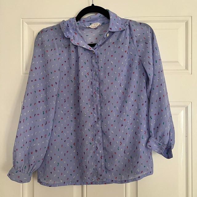 Women's Blouse - Multi/Purple - S on Productcaster.