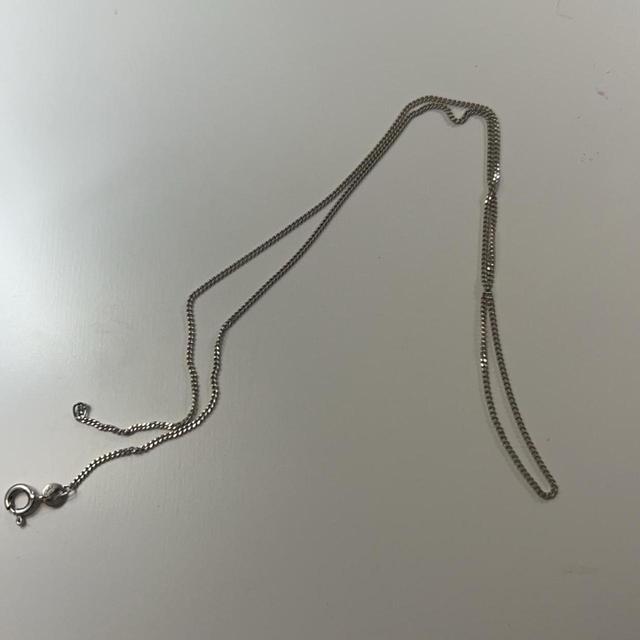 Women's Necklace - Silver on Productcaster.