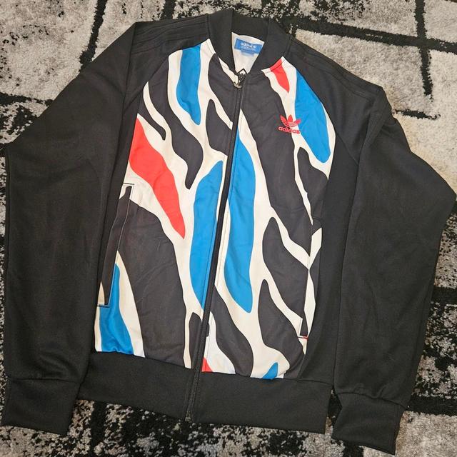 Adidas Men's Festival Jacket - Black/Blue - M on Productcaster.