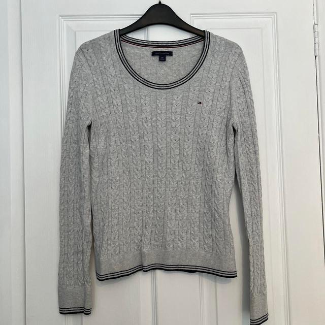 Tommy Hilfiger Women's Jumper - Grey - S on Productcaster.