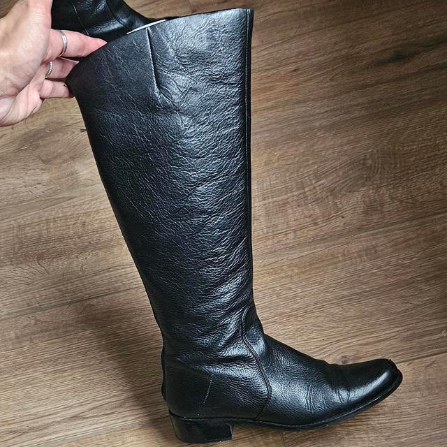 Dune Women's Knee high Boots - Black - UK 5 on Productcaster.