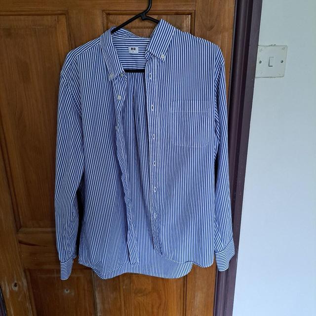 UNIQLO Men's Shirt - White - S on Productcaster.