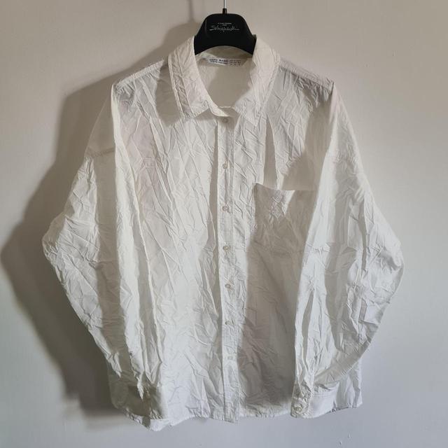 Zara Women's Shirt - White - XL on Productcaster.