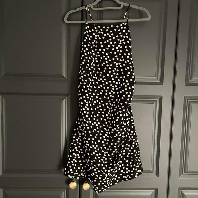 H&M Women's Dress - Black/White - 12 on Productcaster.