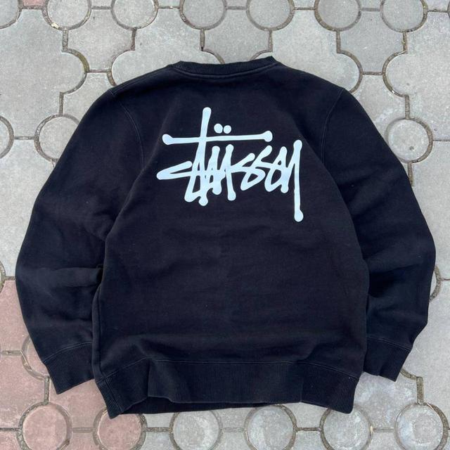 Stüssy Men's Sweatshirt - Black - S on Productcaster.