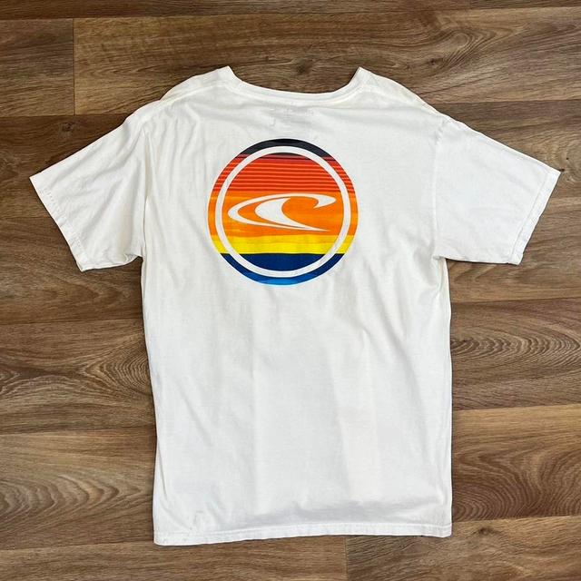 O'Neill Men's T-shirt - White/Multi - L on Productcaster.