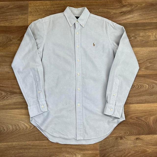 Ralph Lauren Men's Shirt - Blue/Navy - S on Productcaster.