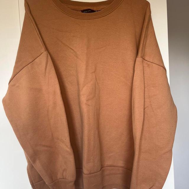 New Look Women's Jumper - Tan/Orange - 10 on Productcaster.