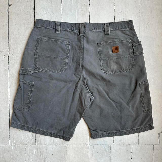 Carhartt Men's Shorts - Grey - 38" on Productcaster.