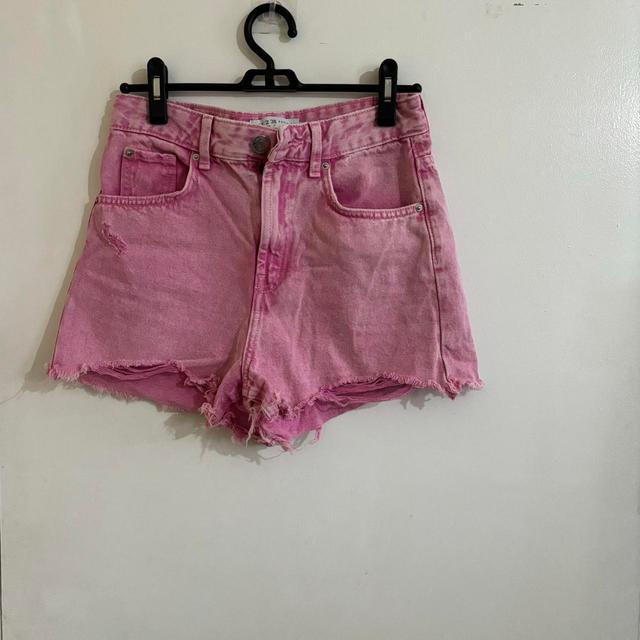 Primark Women's Shorts - Pink - UK 6 on Productcaster.