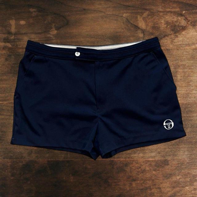 Sergio Tacchini Men's Shorts - Navy - 34" on Productcaster.