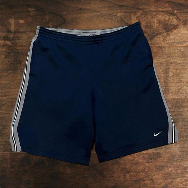 Nike Men's Shorts - Blue/Navy - M on Productcaster.