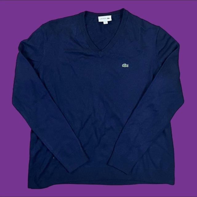 Lacoste Men's Jumper - Navy - XXL on Productcaster.