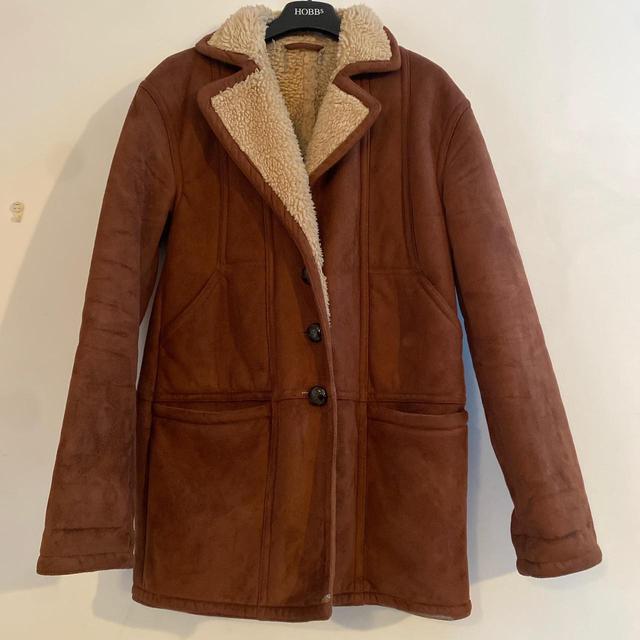 Topshop Women's Overcoat - Brown - UK 6 on Productcaster.