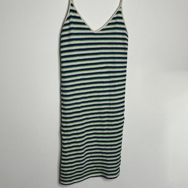 Zara Women's Slip Dress - Multi/Green - S on Productcaster.