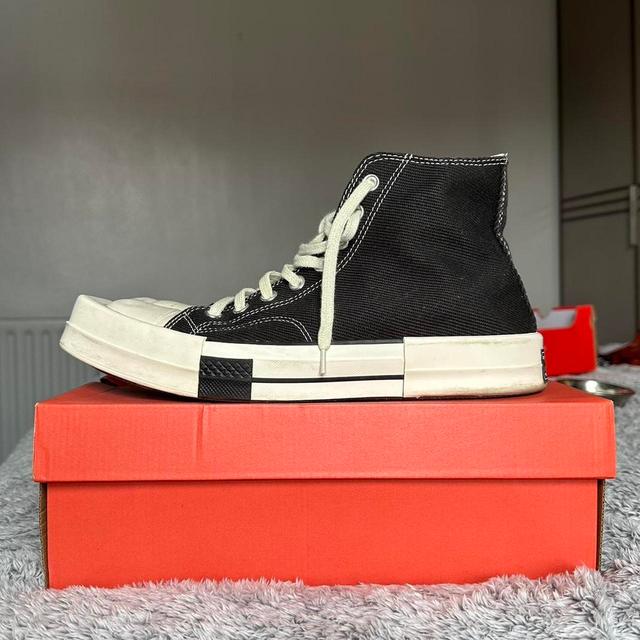 Rick Owens Men's Trainers - Black - UK 10 on Productcaster.