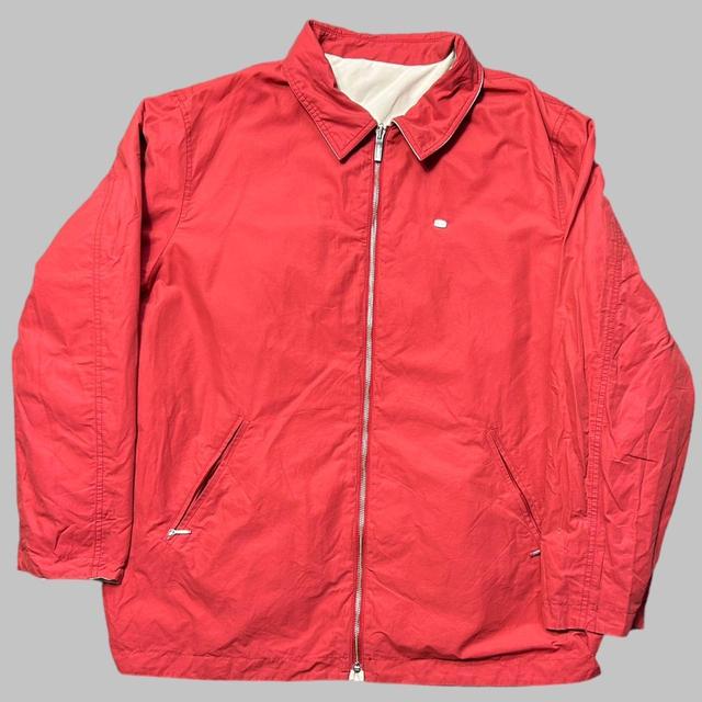 Lacoste Men's Casual Jacket - White/Red - XL on Productcaster.