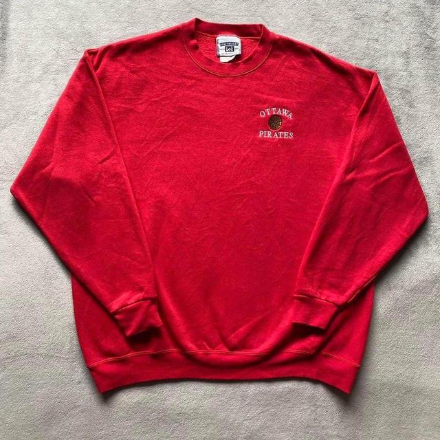 Lee Men's Sweatshirt - Red - XL on Productcaster.