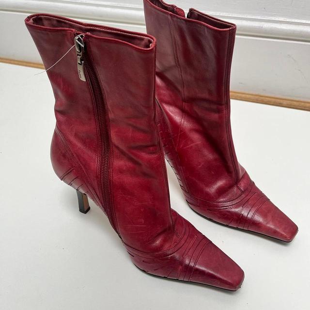 Women's Boots - Red - UK 6 on Productcaster.