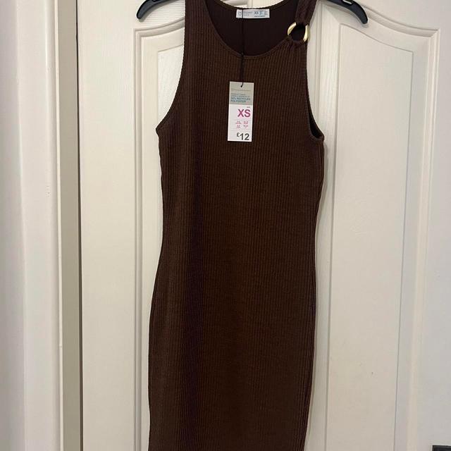 Primark Women's Dress - Brown - 8 on Productcaster.