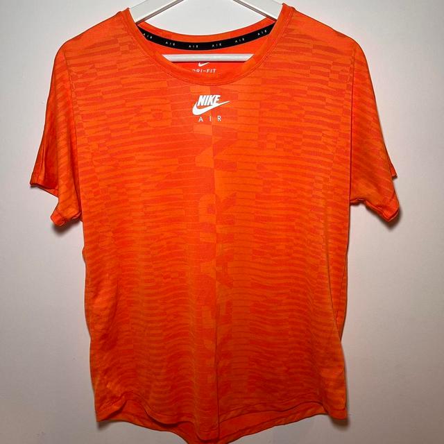 Nike Women's T-shirt - Orange - M on Productcaster.