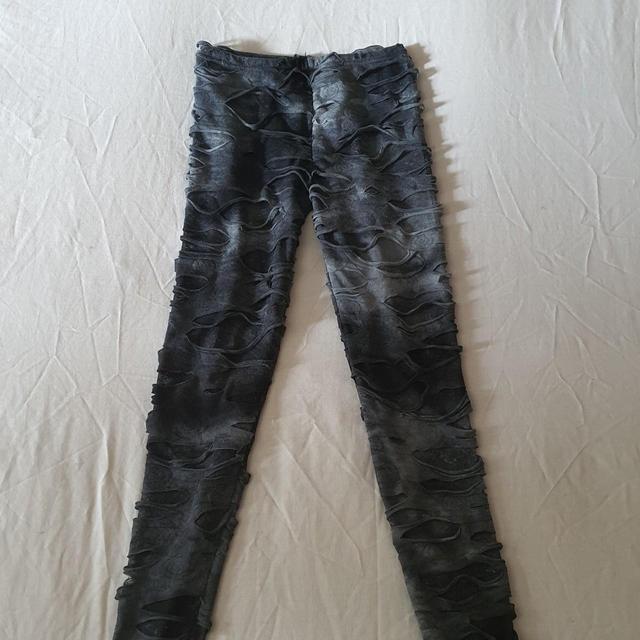 Women's Leggings - Black/Silver - UK 10 on Productcaster.