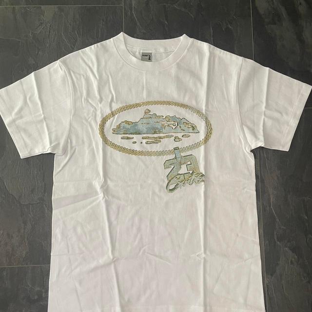 Corteiz Men's T-shirt - White - M on Productcaster.