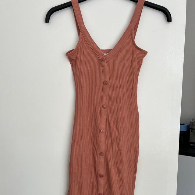 Women's Bodycon Dress - Pink/Orange - S on Productcaster.