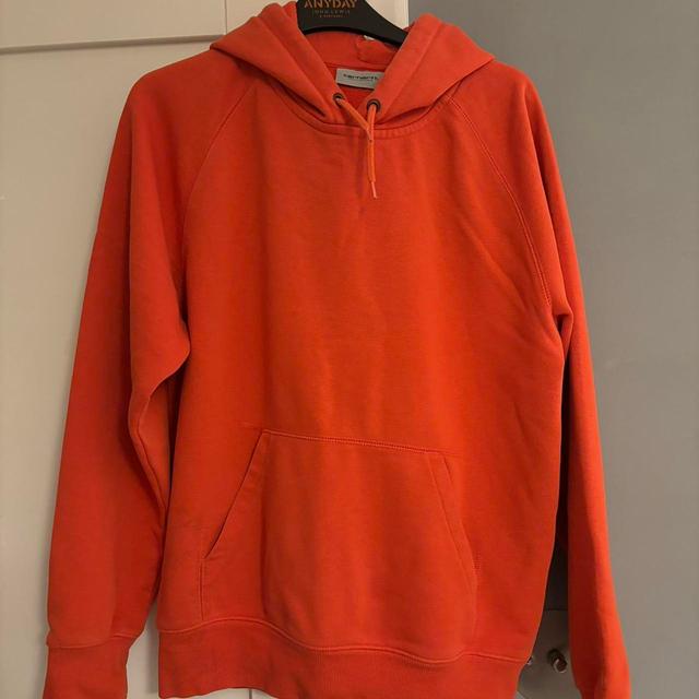 Carhartt Men's Hoodie - Orange - S on Productcaster.