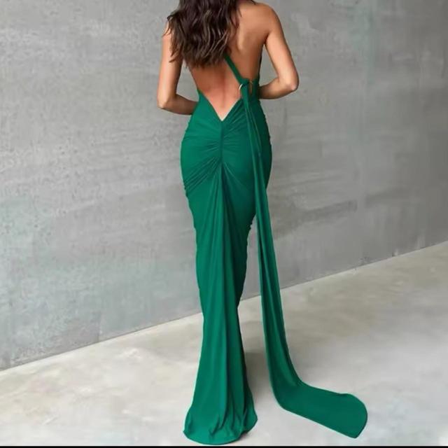 Women's Maxi Dress - Green - 12 on Productcaster.