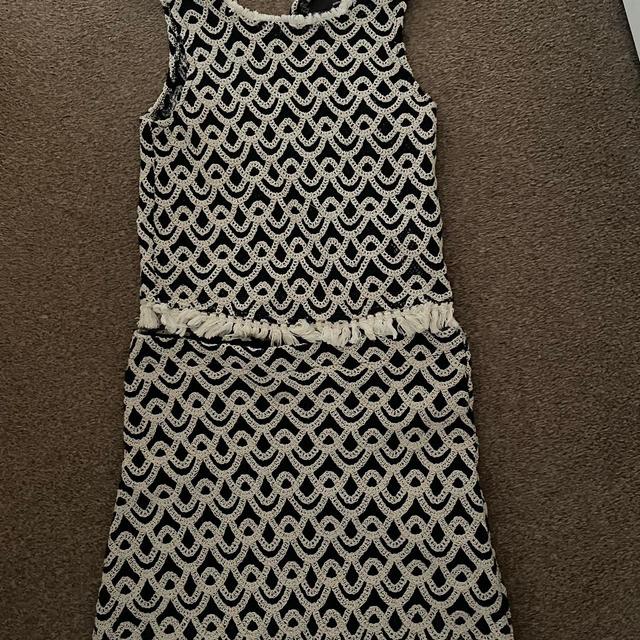 Primark Women's Dress - Black/White - XS on Productcaster.