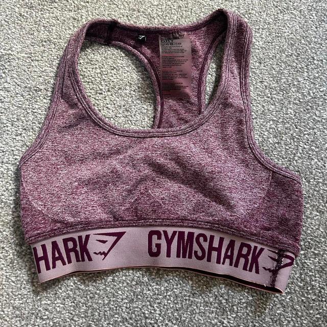 Gymshark Women's Crop top - Burgundy - S on Productcaster.