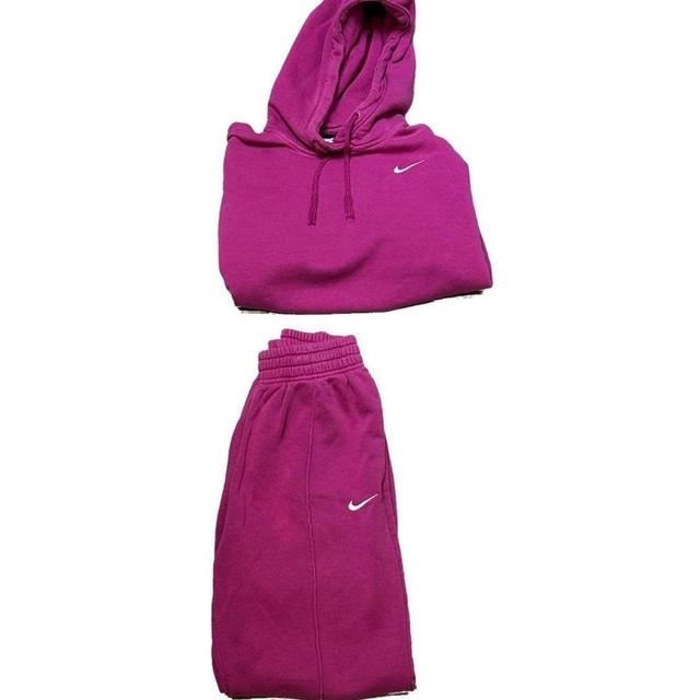 Nike Women's Sweatpants - Pink/Purple - UK 8 on Productcaster.