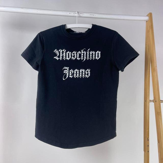 Moschino Women's T-shirt - Black - M on Productcaster.