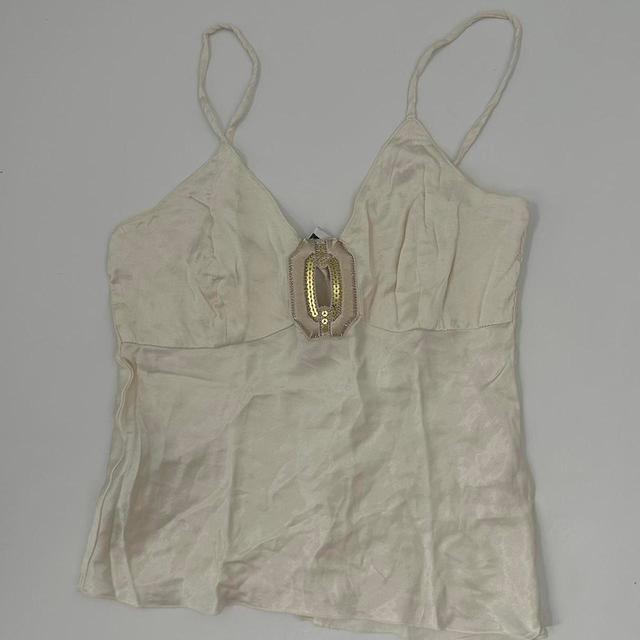 Women's Vest - White/Cream - One size on Productcaster.