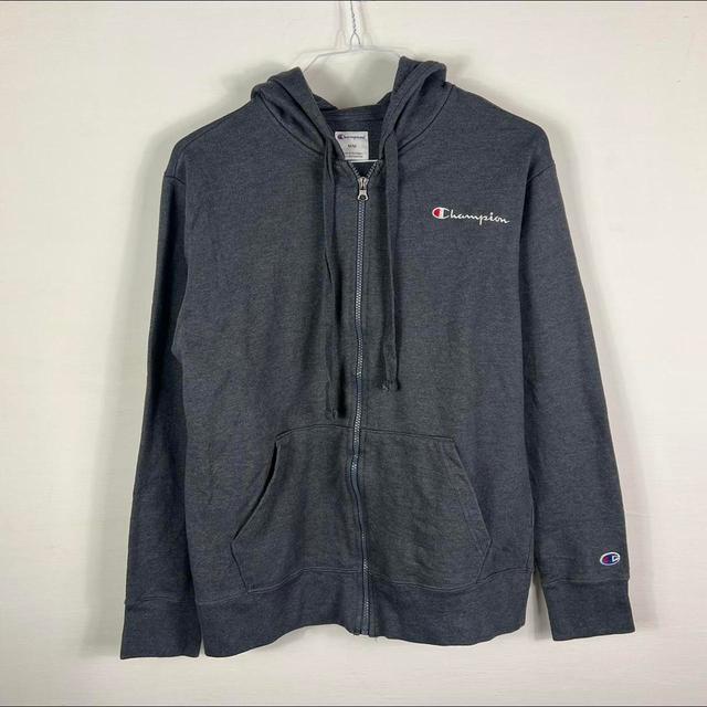 Champion Men's Hoodie - Grey - M on Productcaster.