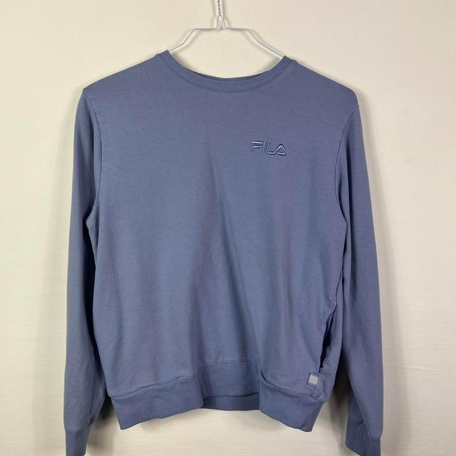 Fila Women's Sweatshirt - Purple - S on Productcaster.