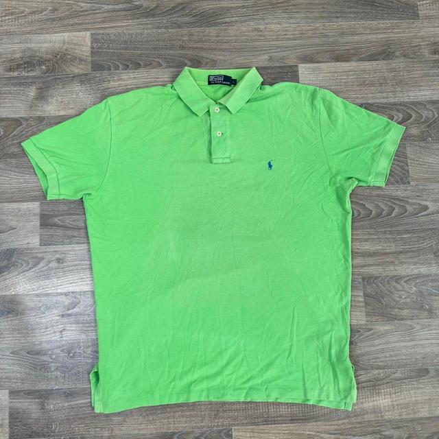 Polo Ralph Lauren Men's Polo shirt - Green - L on Productcaster.