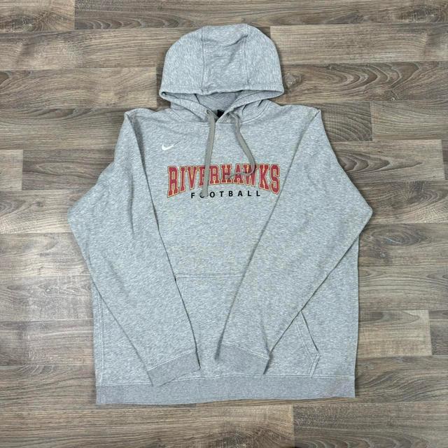 Nike Men's Hoodie - Grey - XL on Productcaster.