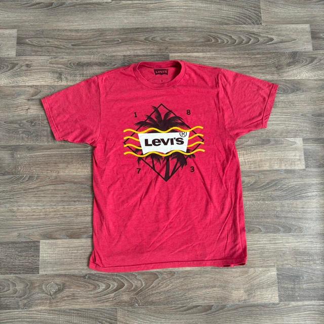 Levi's Men's T-shirt - Red - M on Productcaster.