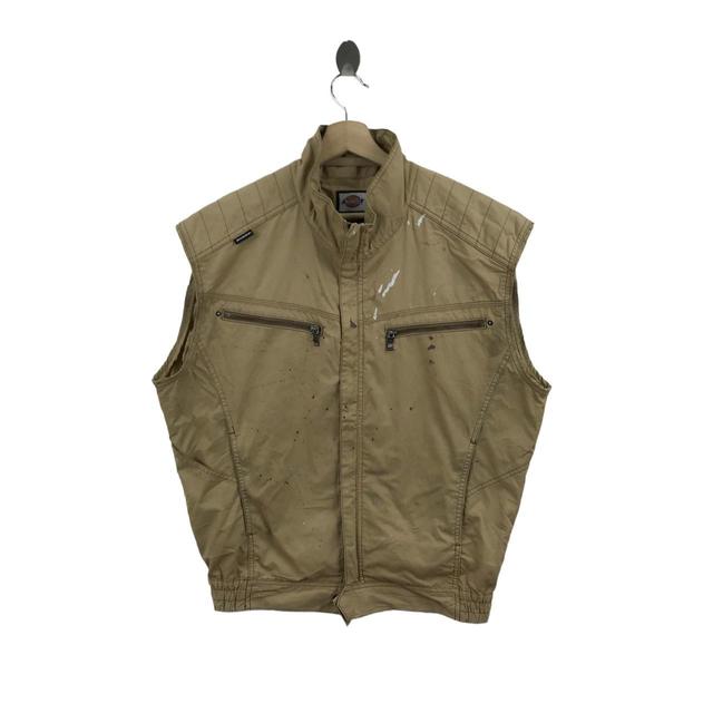 Dickies Men's Vest - Tan - L on Productcaster.