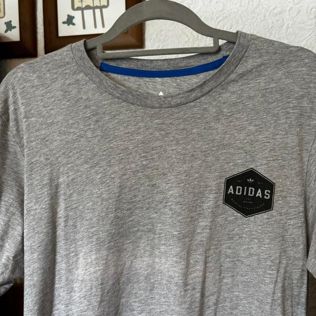 Adidas Originals Men's T-shirt - Grey - M on Productcaster.