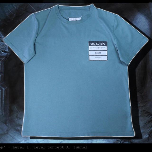 Maison Margiela Men's T-shirt - Green/Blue - L on Productcaster.