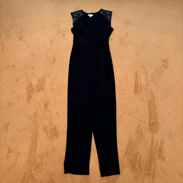 Monsoon Women's Jumpsuit - Navy/Blue - UK 14 on Productcaster.