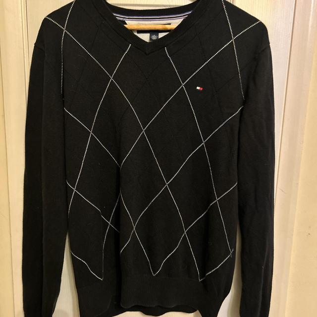 Tommy Hilfiger Men's Jumper - Black - M on Productcaster.